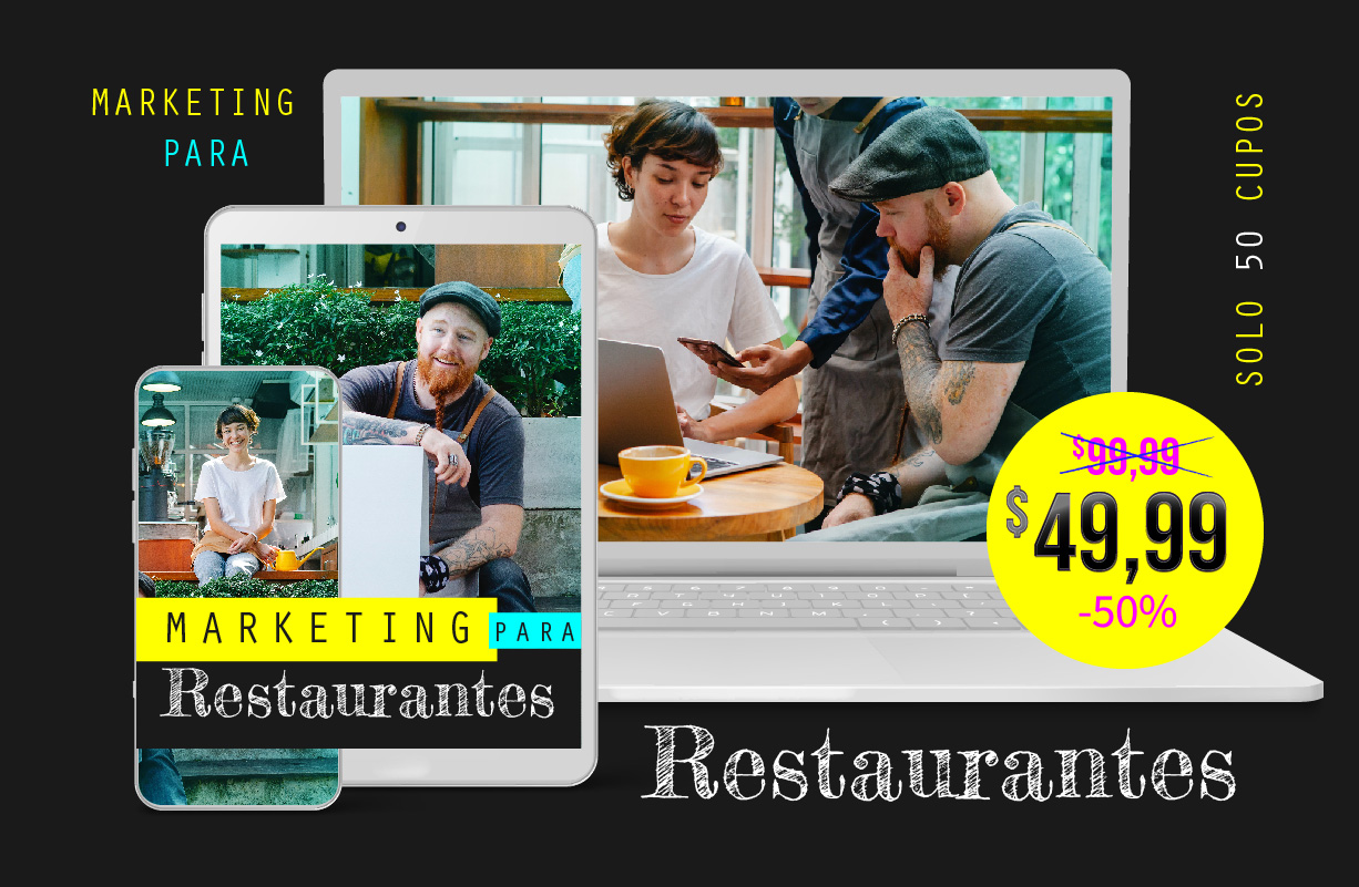 Curso de marketing para un restaurante